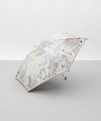 Aquascutum (Women)/アクアスキュータム 晴雨兼用折りたたみ傘　ガールプリント　１ＡＱ　２７１７３